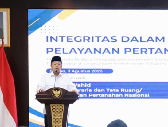 Nusron Wahid: Transformasi Pelayanan Butuh Sistem dan SDM Berintegritas
