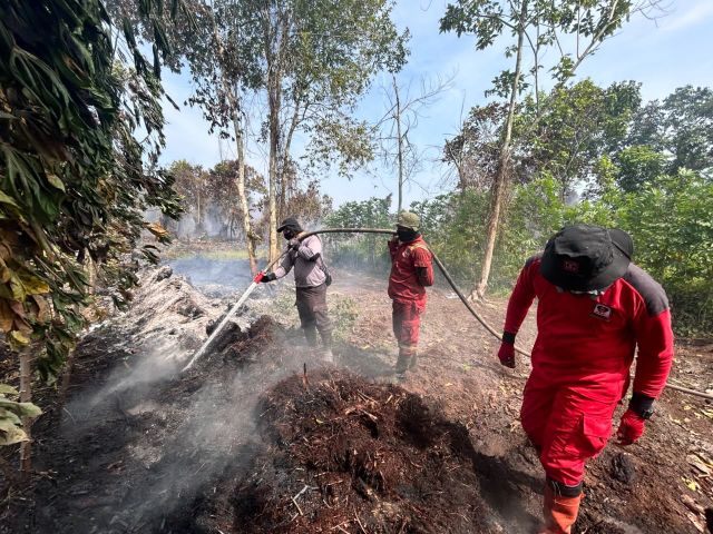 Udara Buruk karena Asap Karhutla,, Pelajar di Pelalawan Wajib Pakai Masker