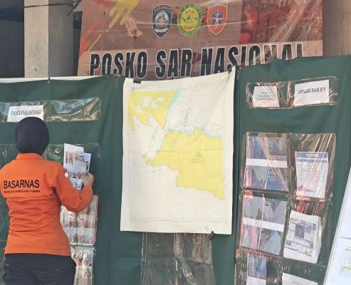Hari Kesembilan Pencarian Lima Jurnalis Jangkau Pesisir Selat Sunda