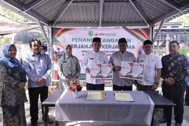 Bapenda Inhu dan BRK Syariah Kerjasama  Pembayaran Pajak Daerah 