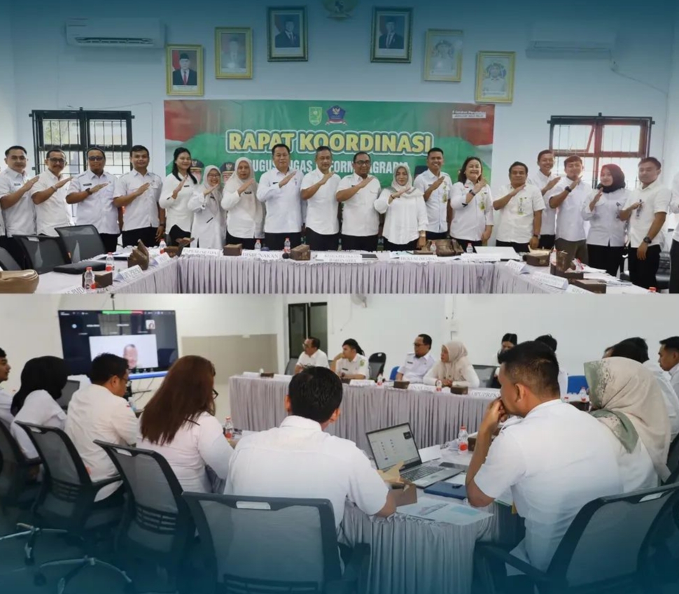 GTRA Indragiri Hulu Gelar Rapat Koordinasi Percepat Pelaksanaan Reforma Agraria