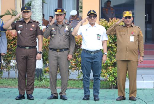 Sekda Siak Hadiri Apel Gelar Pasukan Operasi Patuh Lancang Kuning