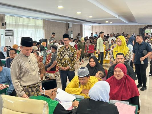 Pemko Pekanbaru Gelar Sidang Isbat Nikah Terpadu, 60 Pasutri Sudah Sah