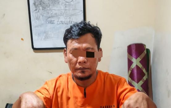 Polsek Tapung Tangkap Pengedar Narkoba Warga Sungai Putih