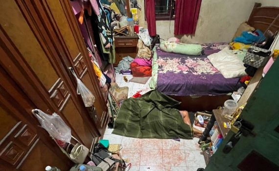 Wanita Paruh Baya Warga Pekanbaru Tewas Dibacok Mantan Suami 