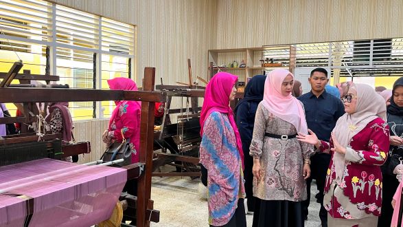 Perkuat Pemberdayaan Perempuan, DWP LLDIKTI Wilayah XVII Kunjungi Dekranasda Riau