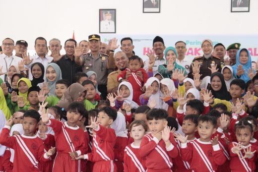 HAN 2026, Bupati Inhu Ajak Semua Pihak Lindungi Masa Depan Anak 