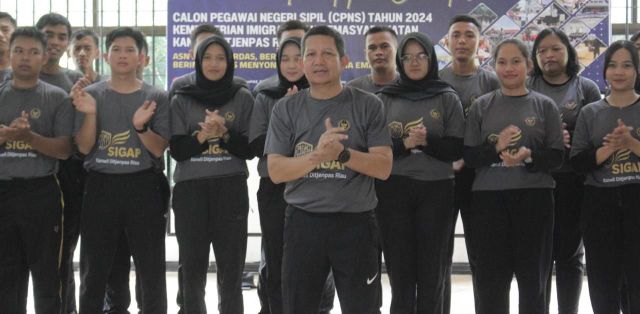 Perkuat Pengamanan, Kanwil Ditjenpas Riau Gelar Pelatihan Sigap 