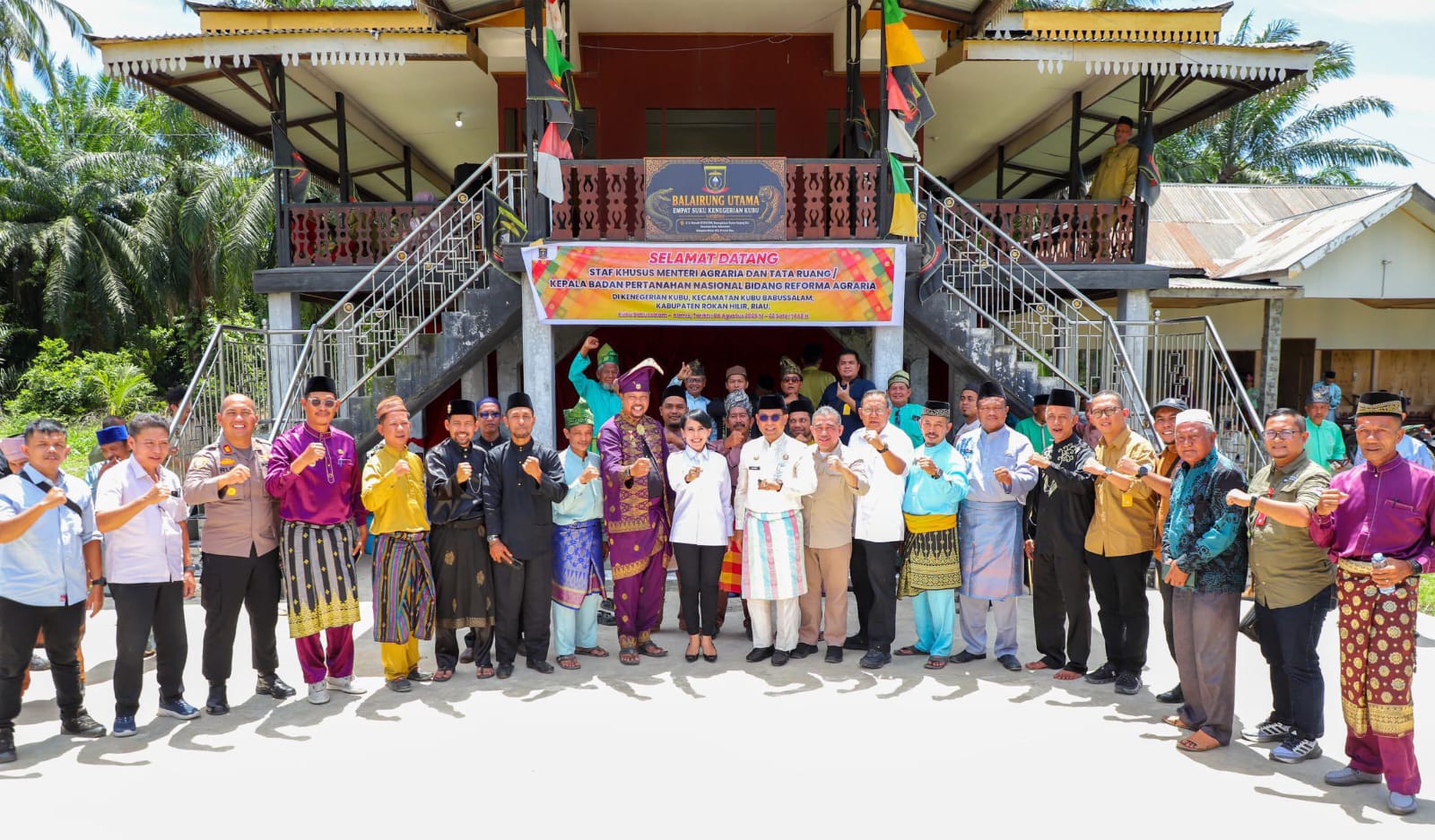 ATR/BPN Jamin Kepastian Hukum Tanah Ulayat Masyarakat Adat di Rokan Hilir