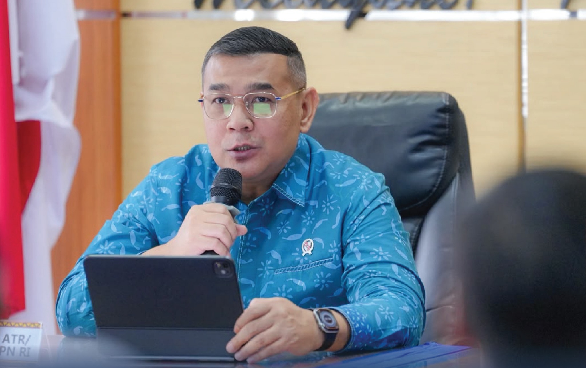 Sambangi Lampung, Wamen Ossy Sebut Pelayanan Loket Jadi Tolok Ukur Keberhasilan Kantah