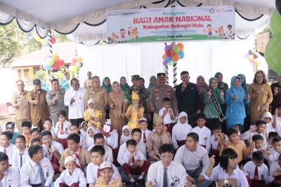 Peringati HAN di SLBN, Pemkab Inhu Tegaskan Komitmen Lindungi Anak