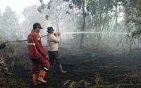 Tim Gabungan Kerahkan Helikopter  Padamkan Karhutla Rimbo Panjang